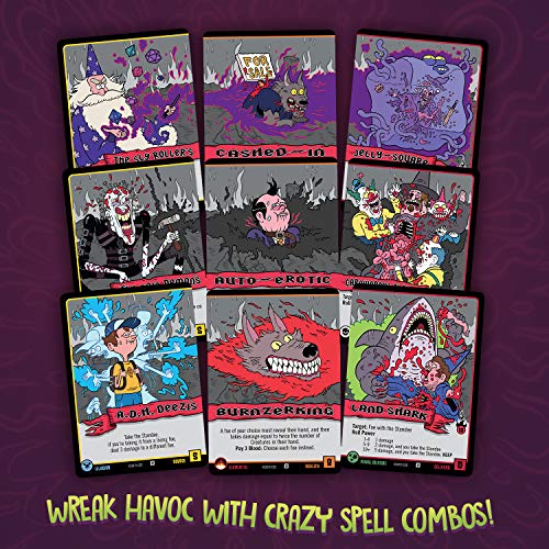 Cryptozoic Entertainment Juego de Cartas, Inc. Epic Spell Wars of The Battle Wizards II: Rumble at Castle Tentakill.
