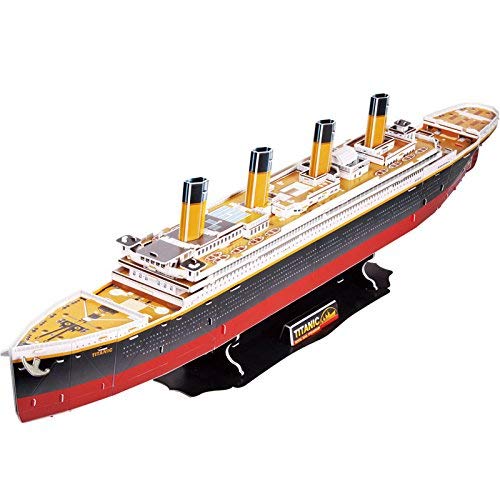 Cubic Fun- Puzzle 3D del Barco Titanic, 113 Piezas (771T4011)