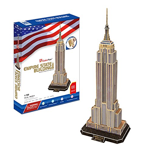 CubicFun- Puzzle 3D Empire State Building (CPA Toy Group Trading S.L. MC048h)