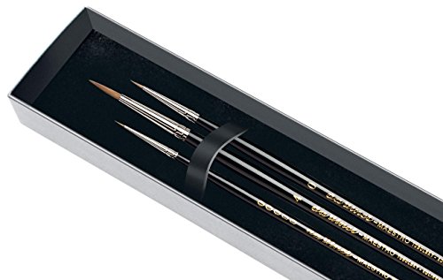 Da Vinci 5500 Series - Juego de Pinceles para Acuarela (30 x 30 x 30 cm), Color Negro