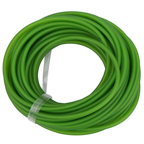 DAUERHAFT Not Discharg Force Practical Slingshot Tube 1636 Verde Fluorescente 10m, Especial para Competición