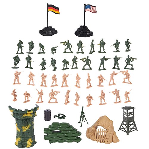 deAO Soldados en Battalla Fuerzas Armadas Unidad de Defensa Militar Figuras de Acción Coleccionable Set Más de 100 Piezas en Total