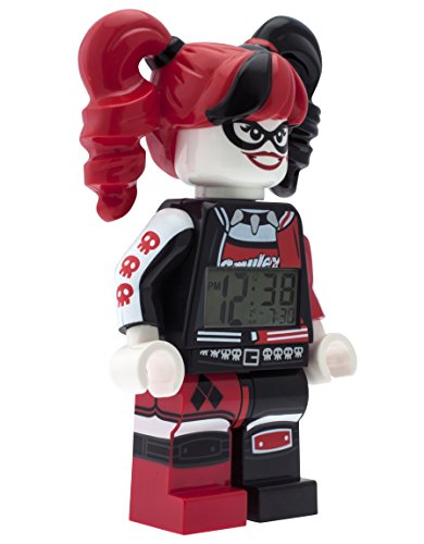 Despertador infantil con figurilla de Harley Quinn de LEGO BATMAN: 9009310