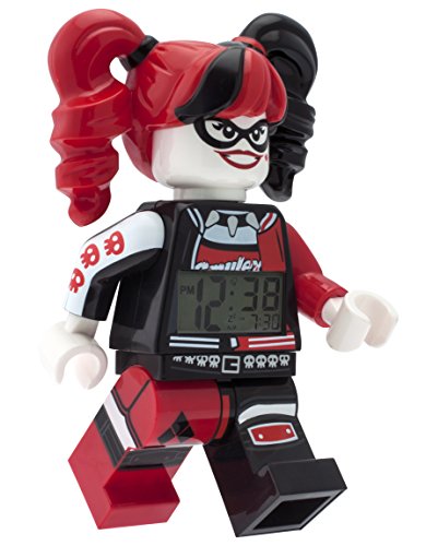 Despertador infantil con figurilla de Harley Quinn de LEGO BATMAN: 9009310