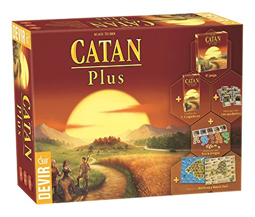 Devir - Catan Plus, juego de mesa (BGCATPLUS)