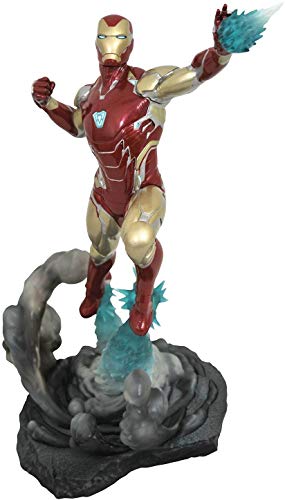 Diamond - Diorama de la colección Marvel Movie Gallery Select del Personaje Iron Man de la película Avengers: Endegame, Multicolor (Diamond FEB198521)