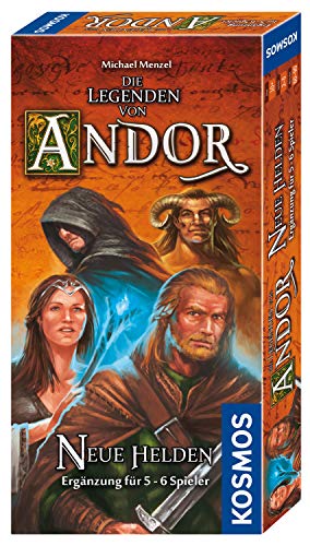 Die Legenden von Andor - Erweiterung - Neue Helden: Erweiterung für das Grundspiel für 2 - 6 Spieler
