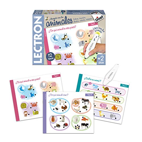 Diset- Lectron Baby animales - Juego educativo a partir de 2 años