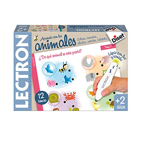 Diset- Lectron Baby animales - Juego educativo a partir de 2 años
