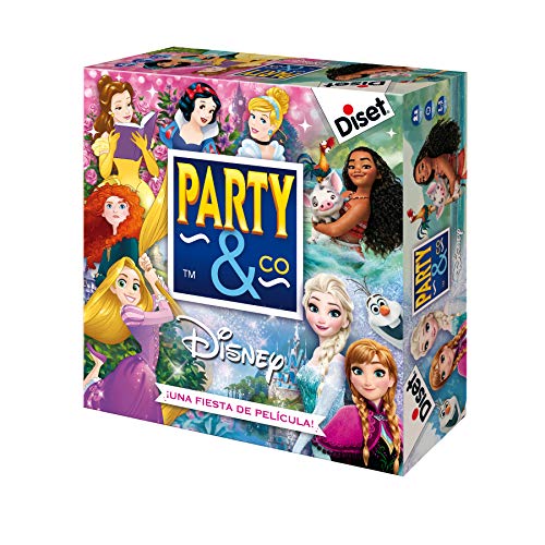 Diset - Party & Co Disney princesas - Juego preescolar a partir de 4 años
