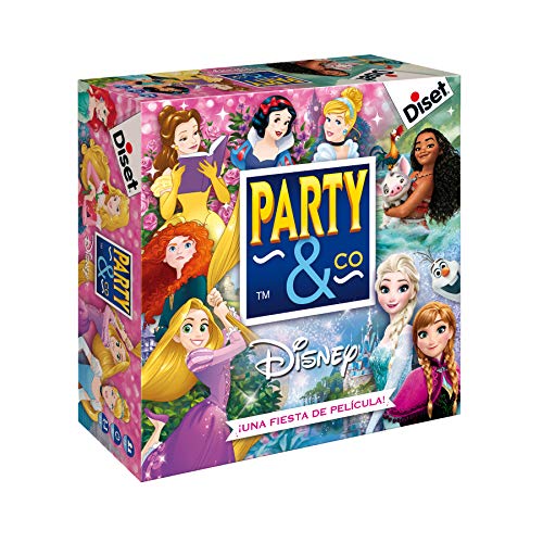 Diset - Party & Co Disney princesas - Juego preescolar a partir de 4 años