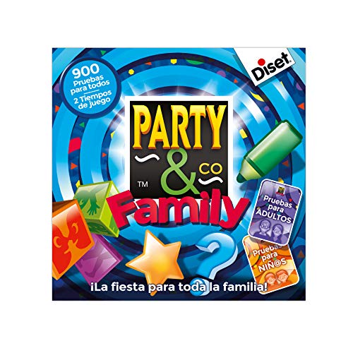 Diset - Party & Co Family - Juego de mesa familiar a partir de 8 años
