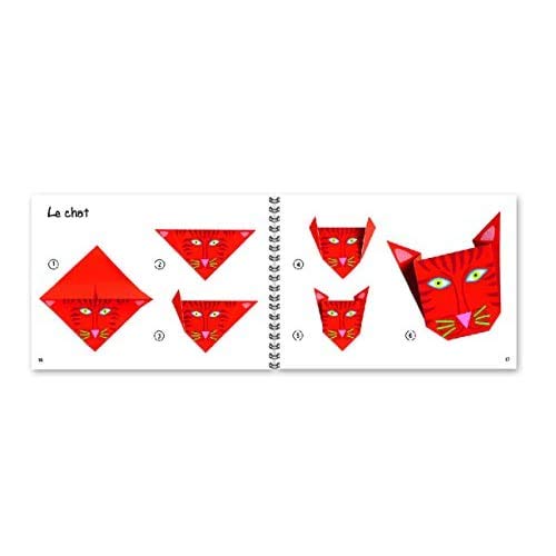 Djeco 599386031 - Iniciación al Origami. Animales