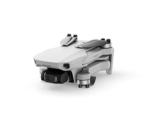 DJI Mini 2 - Ultraligero y Plegable Drone Quadcopter, 3 Ejes Gimbal con Cámara 4K, Foto 12MP, 31 Minutos de Vuelo, OcuSync 2.0 HD Transmisión de Vídeo, Sin Tarjeta, Sin Care Refresh
