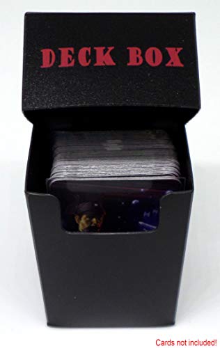 docsmagic.de 4 x Mini Euro / US Board Game Card Deck Box - Caja