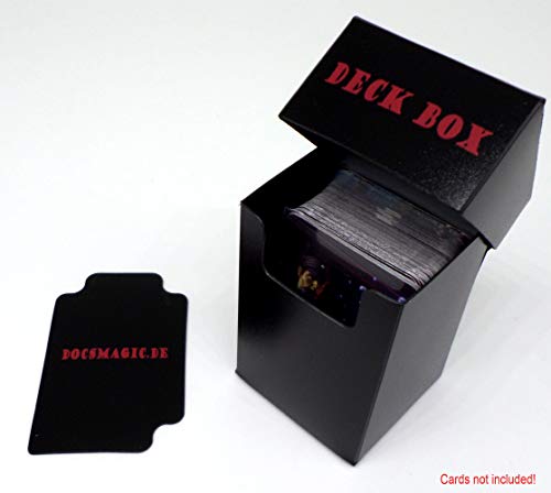docsmagic.de 4 x Mini Euro / US Board Game Card Deck Box - Caja