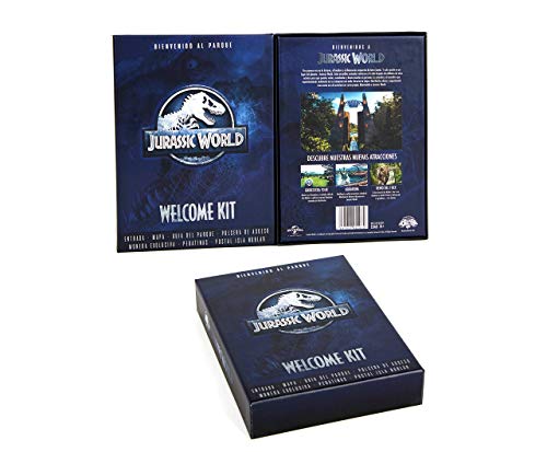 Doctor Collector Jurassic World Welcome Kit - (Entrada, Mapa, Pulsera, Guia Dinosaurios...)