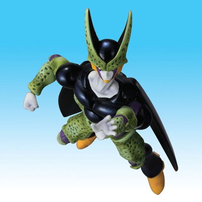 Dragonball Z BanDai Hybrid Action Mega Articulated 4 Inch Action Figure Perfect Cell (japan import)