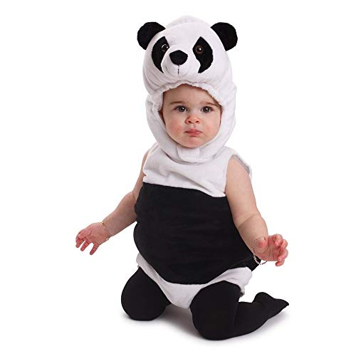 Dress Up America Traje de oso panda lindo bebé Disfraz de Halloween - Talla 0-6 meses