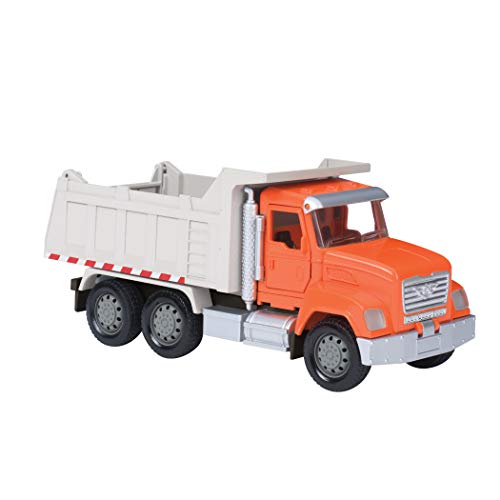 DRIVEN by Battat WH1006Z Micro Dump Dumper, Luces y Sonidos - Camiones, Vehículos de Trabajo y Juguetes de Construcción para Niños a Partir de 3 años, Multicolor
