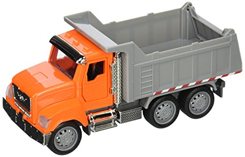 DRIVEN by Battat WH1006Z Micro Dump Dumper, Luces y Sonidos - Camiones, Vehículos de Trabajo y Juguetes de Construcción para Niños a Partir de 3 años, Multicolor