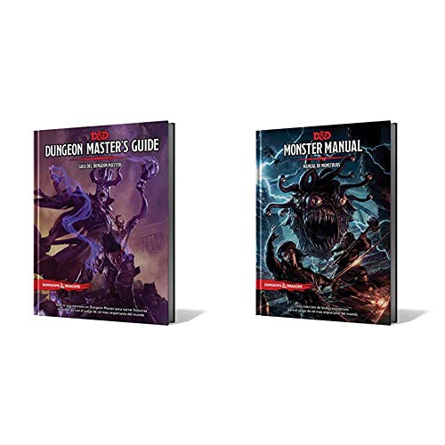 Dungeons & Dragons- D&D Dungeon Master's Guide (Guía del DM) - Español, Color (Edge Entertainment EEWCDD03) + UAL DE MONSTRUOS