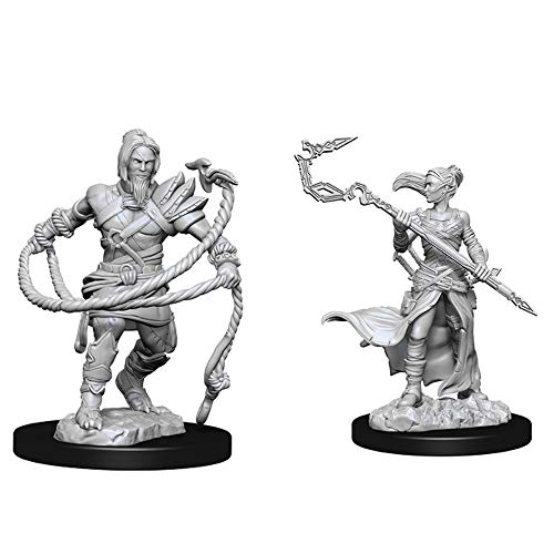 Dungeons & Dragons Magic: The Gathering Unpainted Miniatures: Stoneforge Mystic & KOR Hookmaster