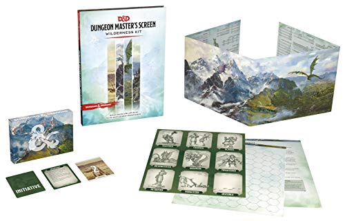 Dungeons & Dragons Wilderness Kit (Pantalla DM+Accesorios)