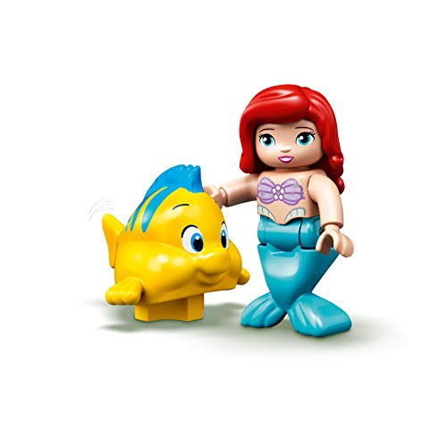 DUPLO Princess TM Disney Princess Castillo Submarino Juguete con Muñeca de La Sirenita Ariel para Niños Pequeños de  2-5 años, multicolor (Lego ES 10922)