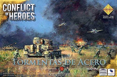 EDICIONES MAS QUE OCA Conflict of Heroes: Tormentas de Acero Kursk 1943 Español (MQOE00A06)