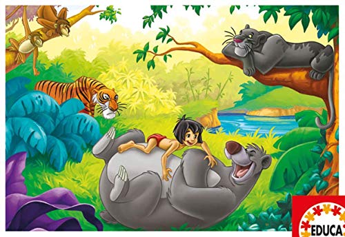 Educa- Animal Friends Disney Puzzles, 2x50 Piezas, Multicolor (13144)