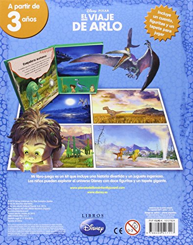 El viaje de Arlo. Mi libro-juego: Incluye un cuento, figuritas y un tapetre para jugar (Libroaventuras)