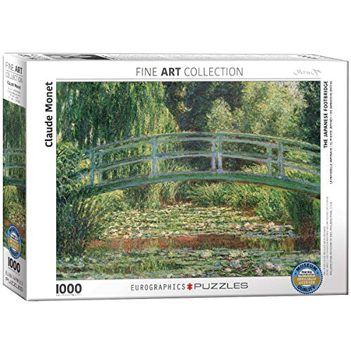 EuroGraphics "Claude Monet La Pasarela Japonesa Puzzle (1000 Piezas, Multi-Color)