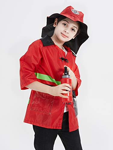 EZSTAX Disfraz de Bomberos para Niños de Halloween