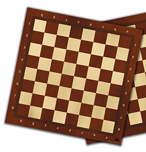 Falomir Tablero de ajedrez y Damas 40cm, Juego de Mesa, Clásicos (27909)