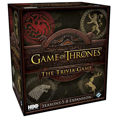 Fantasy Flight Games FFGHBO17 HBO Thrones Trivia Game: Temporadas 5-8 Expansión, Varios
