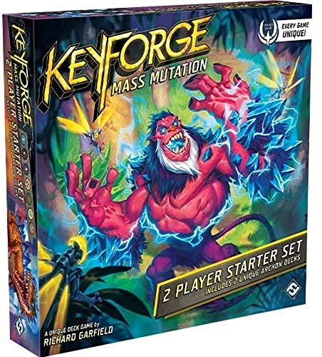 Fantasy Flight Games FFGKF11 KeyForge: Mass Mutation Starter Set, Mixed Colours