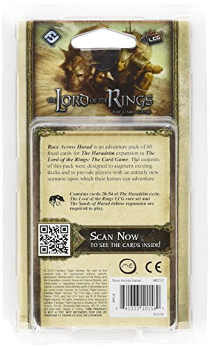 Fantasy Flight Games Lord of The Rings LCG: Race Across Harad Adventure Pack - English