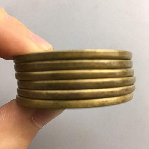 Fashion158 Monedas de cobre de la dinastía Qing Placa de cobre Monedas de cobre Yuan de cobre Colección de monedas antiguas Yuan Shikai imperio chino sombrero alto dragón volador