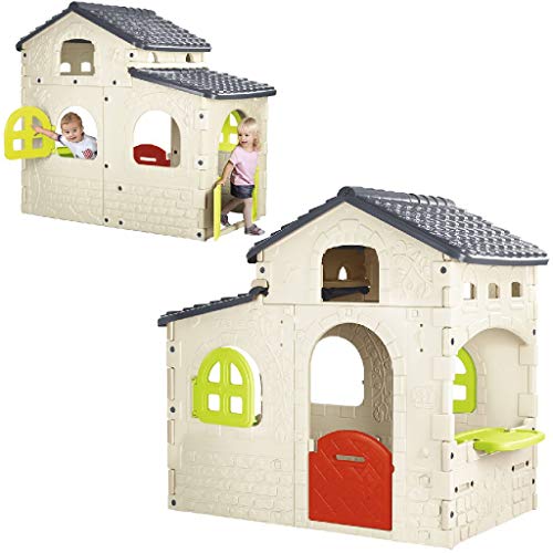 FEBER - Candy House, Casita infantil para el jardín (Famosa 800012221)