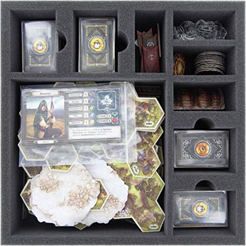 Feldherr Foam Set Compatible with The Lord of The Rings: Journeys in Middle-Earth - Board Game Box