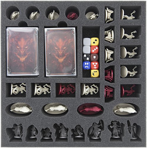 Feldherr Foam Tray Value Set for Descent: Journeys in The Dark 2nd Edition Board Game Box