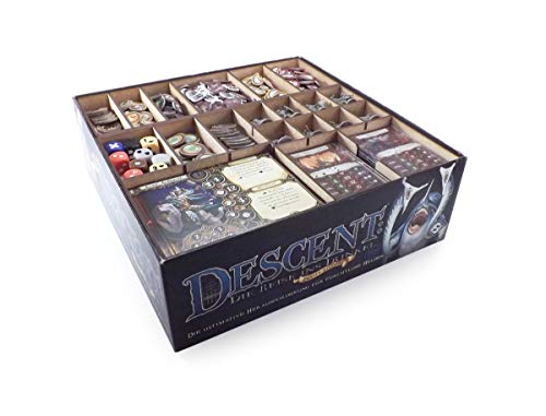 Feldherr Organizador de Juegos de Mesa Compatible con Descent: Viajes en la Oscuridad 2ª edición