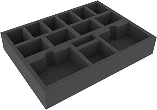 Feldherr Special Designed Foam Tray for Original Warhammer Shadespire Core Box Including Foam-Topper