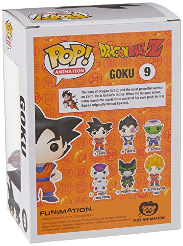 Figura Pop! Dragon Ball Z Black Hair Goku Exclusive