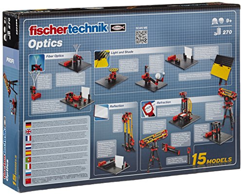 Fischertechnik Optics – Aprende sobre Óptica y Efectos Ópticos con este Divertido y Educativo Juego de Construcción.