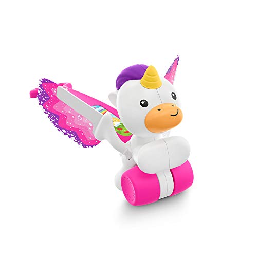 Fisher-Price - Correpasillos unicornio Andador bebés +1 año (Mattel GCV72)