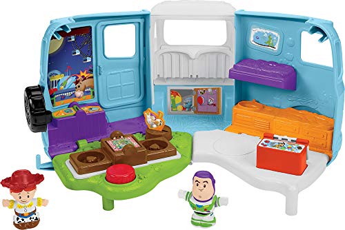 Fisher-Price Little People Disney Toy Story 4 Jessie Campground Adventure Set de Juego