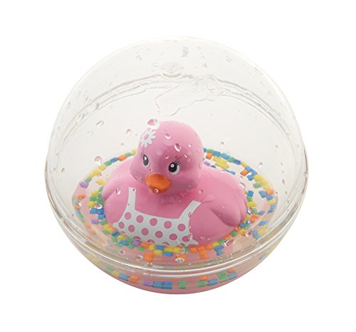 Fisher-Price Patito a Flote rosa, juguete de baño para bebé (Mattel DRD82)