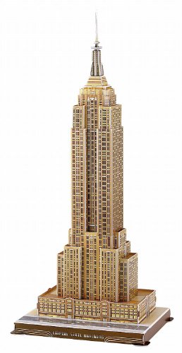 Folia 34004 - Modelo en 3D del Empire State Building, 55 piezas [importado de Alemania]